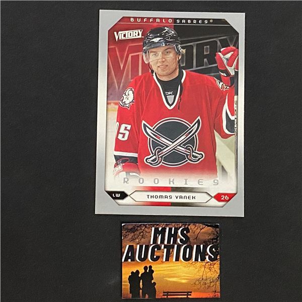 THOMAS VANEK 2005-06 UPPER DECK SERIES 2 HOCKEY CARD (ref121)