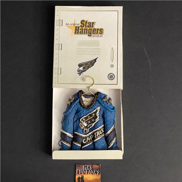 WASHINGTON CAPITALS SMALL STAR HANGER BLUE JERSEY (ref5205)