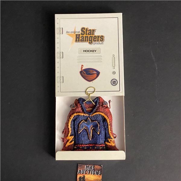 ATLANTA THRASHERS SMALL STAR HANGER DARK JERSEY (ref5206)