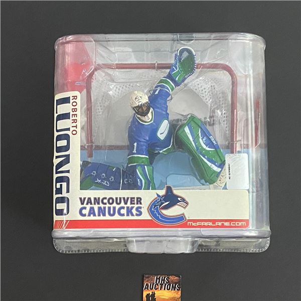 ROBERTO LUONGO N.H.L VANCOUVER CANUCKS RETRO VARIANT MCFARLANE SERIES 15