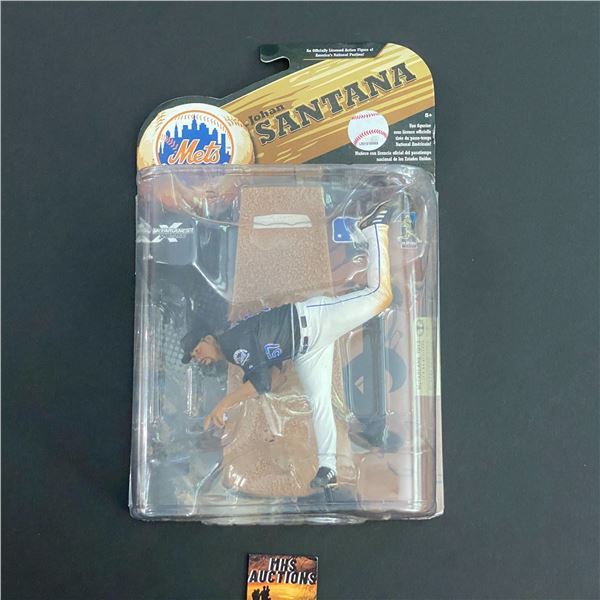 JOHAN SANTANA M.L.B NEW YORK METS MCFARLANE SERIES WAVE 1