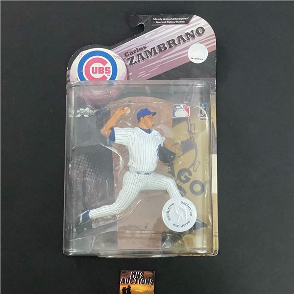 CARLOS ZAMBRANO M.L.B CHICAGO CUBS MCFARLANE TOYS R US EXCLUSIVE