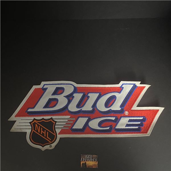 BUD ICE HOCKEY JERSEY CREST