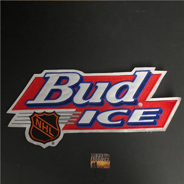 BUD ICE HOCKEY JERSEY CREST