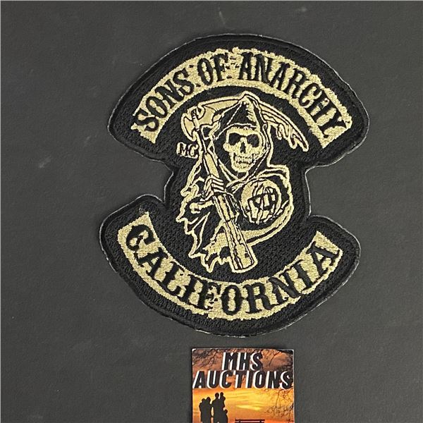 SONS OF ANARCHY CALIFORNIA PATCH CREST