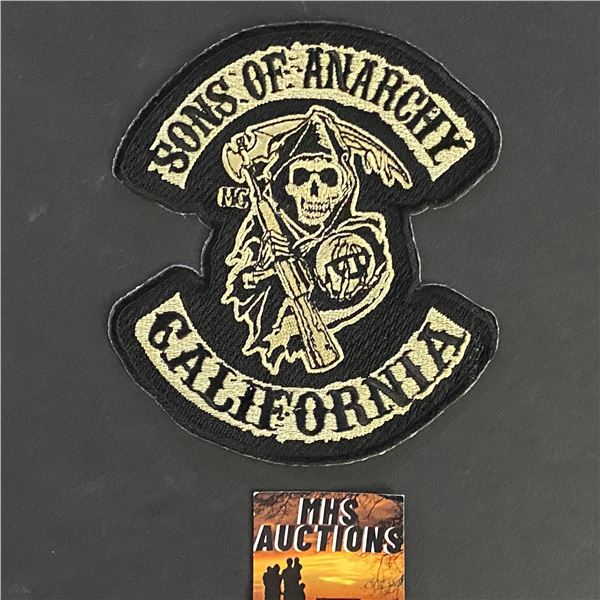 SONS OF ANARCHY CALIFORNIA PATCH CREST