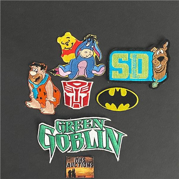 6 PIECE LOT OF PATCHES NO DOUBLES (ref3)