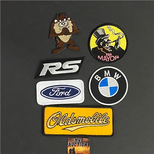 6 PIECE LOT OF PATCHES NO DOUBLES (ref4)