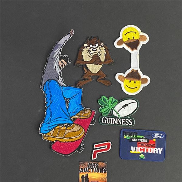 6 PIECE LOT OF PATCHES NO DOUBLES (ref6)