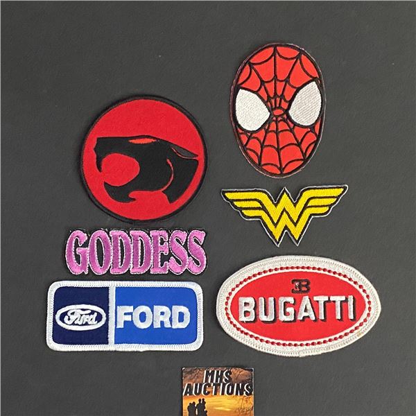 6 PIECE LOT OF PATCHES NO DOUBLES (ref9)