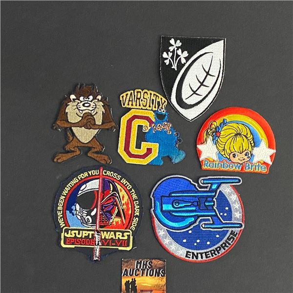 6 PIECE LOT OF PATCHES NO DOUBLES (ref11)