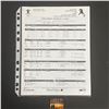 Image 1 : VANCOUVER OLYMPICS 2010 RARE GAME SUMMARY SHEET FROM THE MENS GOLD MEDAL GAME