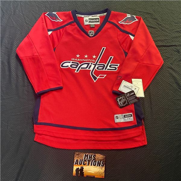 WASHINGTON CAPITALS YOUTH JERSEY BRAND NEW WITH TAGS