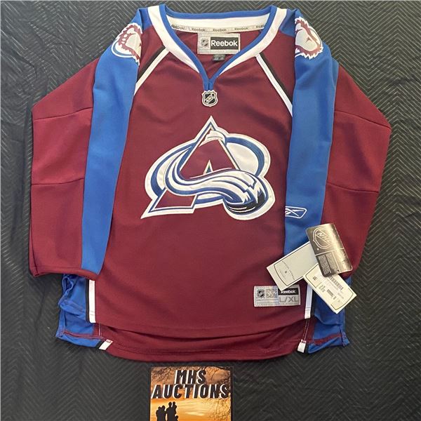 COLORADO AVALANCHE YOUTH JERSEY BRAND NEW WITH TAGS SIZE L/XL