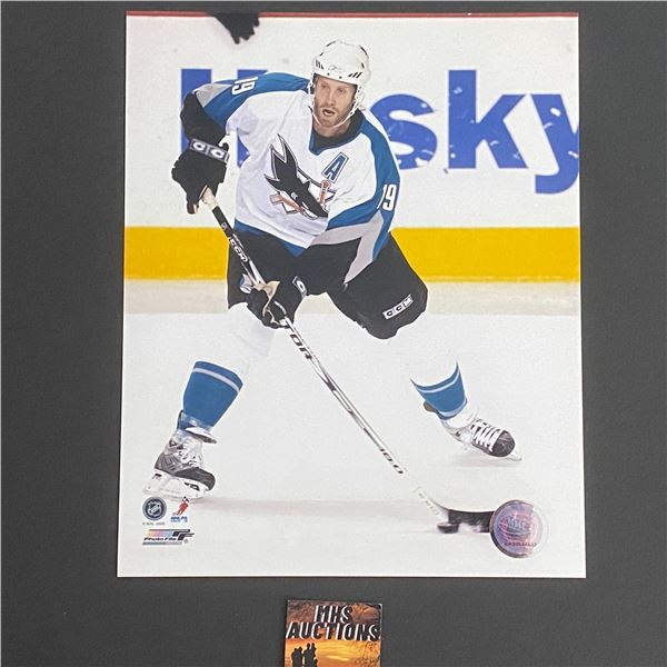 JOE THORNTON SAN JOSE SHARKS 8 X 10 PHOTO