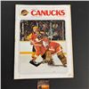 Image 1 : VANCOUVER CANUCKS PROGRAM FROM MARCH 27 1982