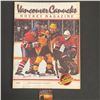 Image 1 : VANCOUVER CANUCKS PROGRAM FROM TUESDAY FEBRUARY 1 1983