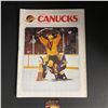 Image 1 : VANCOUVER CANUCKS PROGRAM FROM FRIDAY JANUARY 15 1982 WITH POSTER