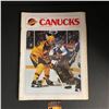 Image 1 : VANCOUVER CANUCKS PROGRAM FROM WEDNESDAY FEBRUARY 3 1982 WITH POSTER
