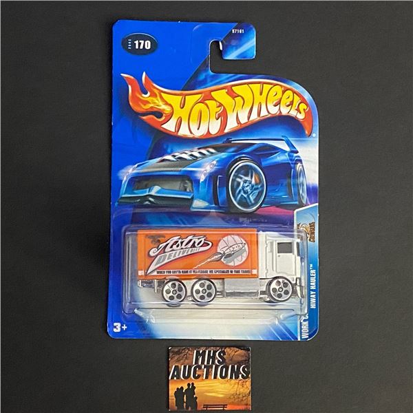HOT WHEELS WORK CREWSERS HIWAY HAULER 1/64TH SCALE (ref1001)