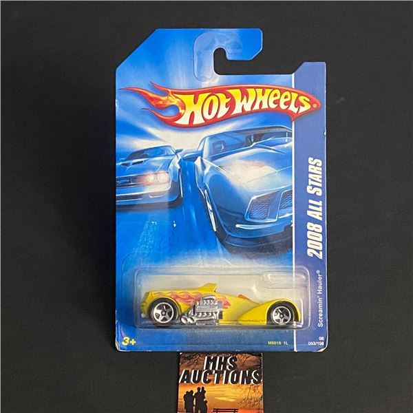 HOT WHEELS 2008 ALL STARS SCREAMIN HAULER 1/64TH SCALE (ref1026)