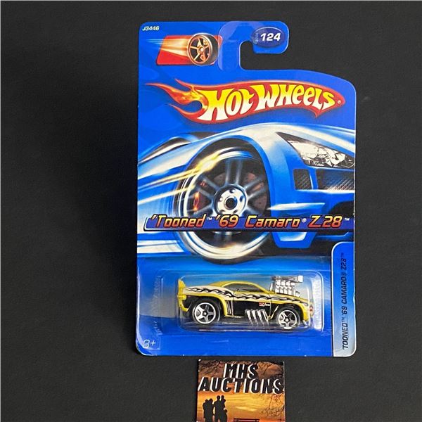 HOT WHEELS 'TOONED '69 CAMARO Z28 1/64TH SCALE (ref1048)