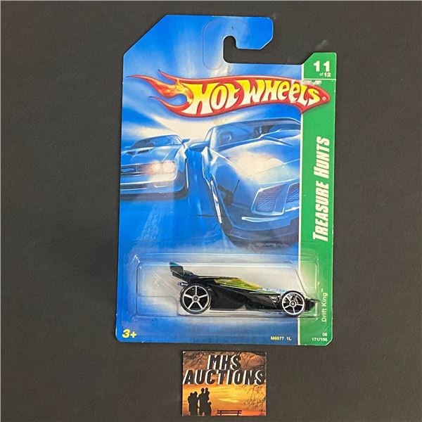 HOT WHEELS TREASURE HUNT DRIFT KING 1/64TH SCALE (ref117)