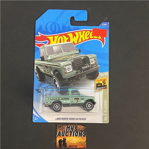 HOT WHEELS LAND ROVER SERIES III PICKUP 1/64TH SCALE (ref27)