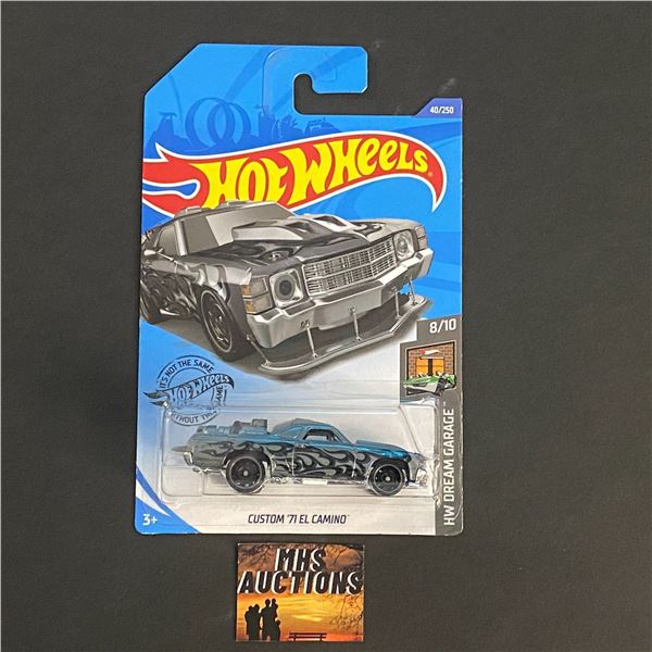 HOT WHEELS CUSTOM '71 EL CAMINO 1/64TH SCALE (ref31)