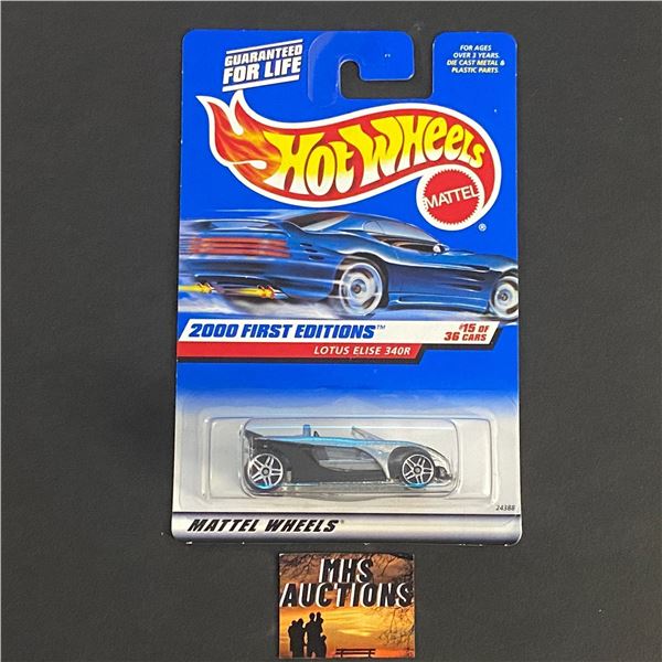 HOT WHEELS 2000 FIRST EDITION LOTUS ELISE 340R 1/64TH SCALE (ref72)