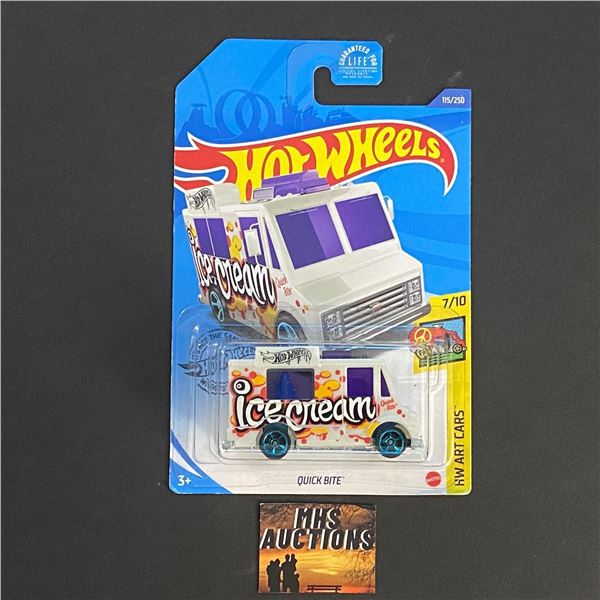 HOT WHEELS QUICK BITE 1/64TH SCALE (ref81)