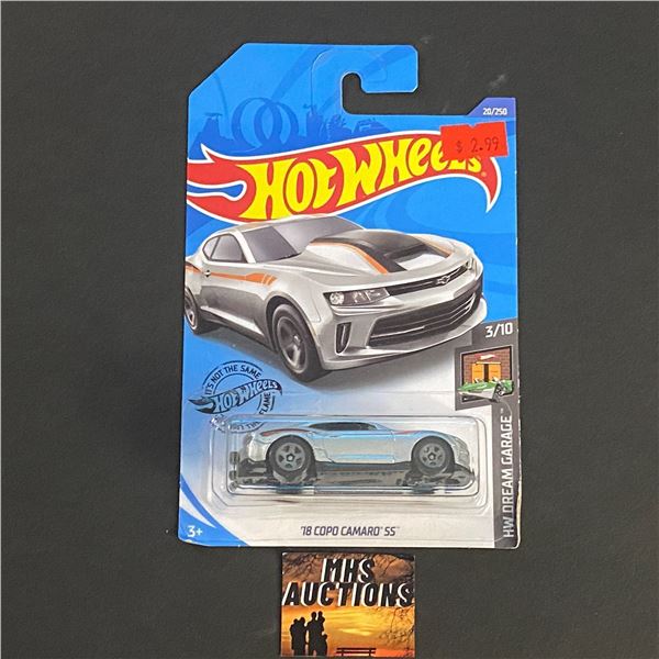 HOT WHEELS '18 COPO CAMARO SS 1/64TH SCALE (ref84)