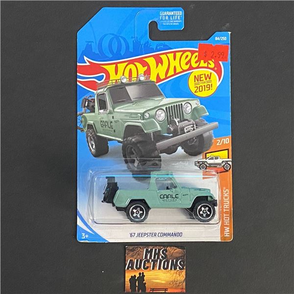 HOT WHEELS '67 JEEPSTER COMMANDO 1/64TH SCALE (ref91)