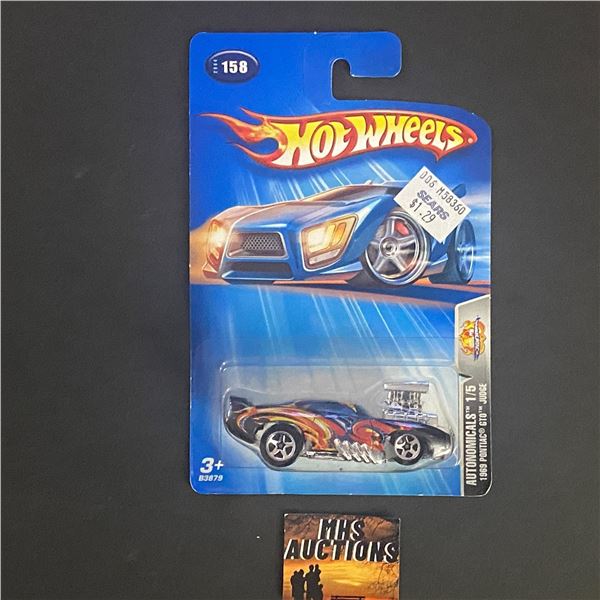 HOT WHEELS AUTONOMICALS 1969 PONTIAC GTO JUDGE 1/64TH SCALE (ref131)
