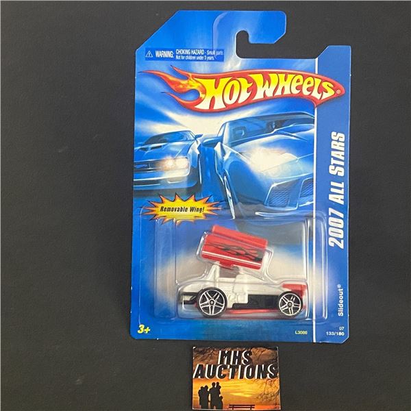 HOT WHEELS 2007 ALL STARS SLIDEOUT 1/64TH SCALE (ref1057)