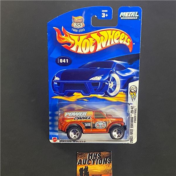 HOT WHEELS 2003 FIRST EDITIONS POWER PANEL 1/64TH SCALE (ref1081)