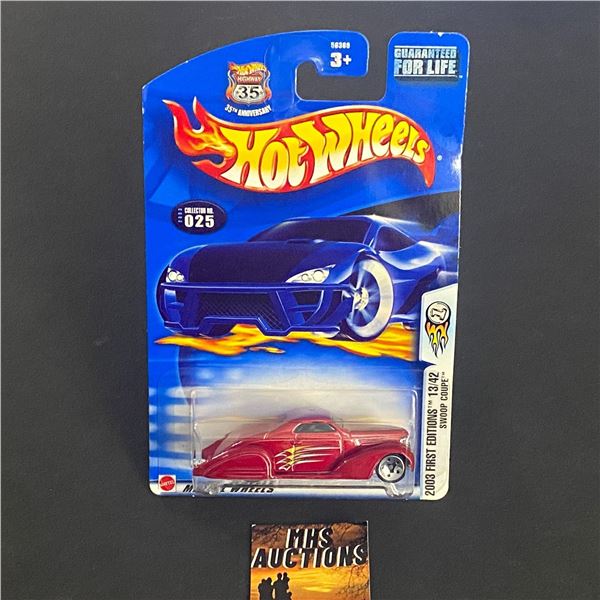 HOT WHEELS 2003 FIRST EDITIONS SWOOP COUPE 1/64TH SCALE (ref1086)