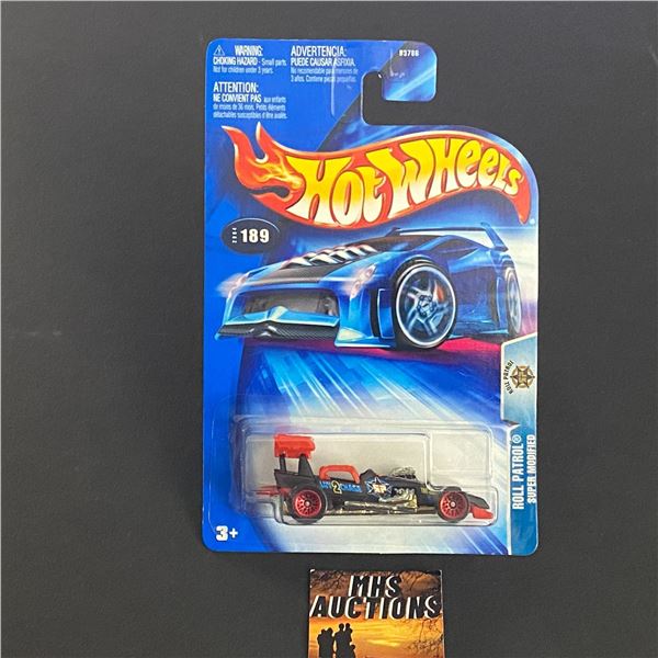 HOT WHEELS ROLL PATROL SUPER MODIFIED 1/64TH SCALE (ref1143)