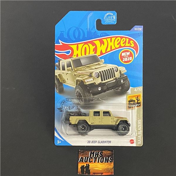 HOT WHEELS '20 JEEP GLADIATOR 1/64TH SCALE (ref1155)