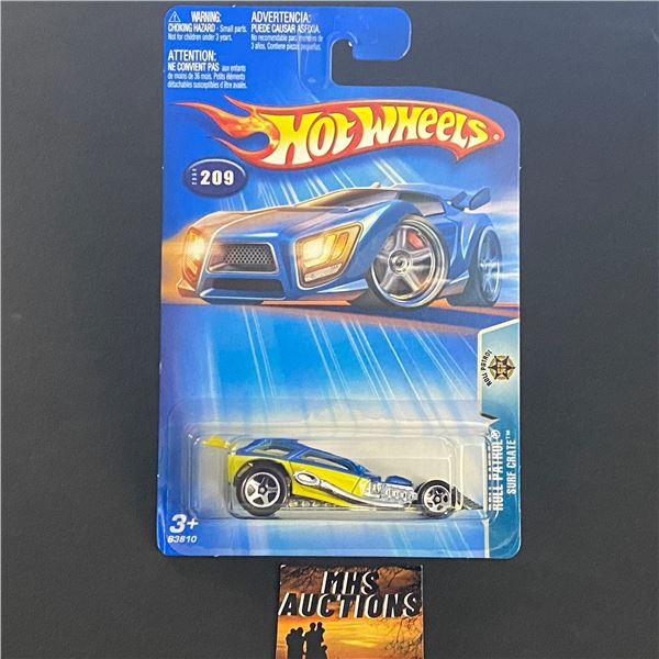 HOT WHEELS ROLL PATROL SURF CRATE 1/64TH SCALE (ref1159)