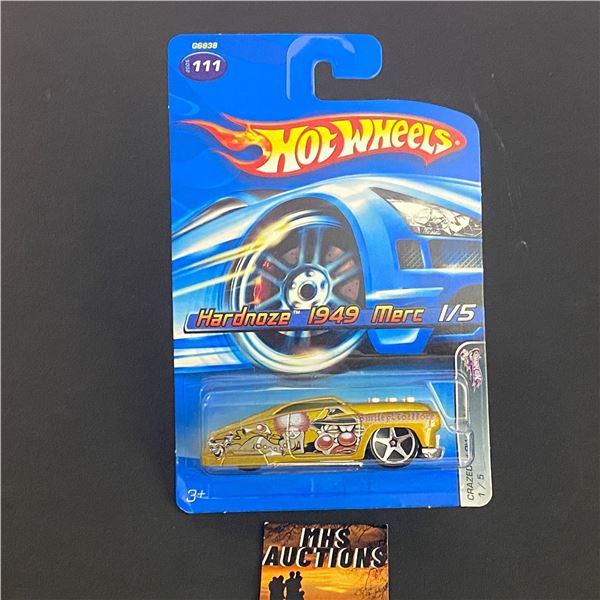 HOT WHEELS CRAZED CLOWNS II HARDNOZE 1949 MERC 1/64TH SCALE (ref1179)