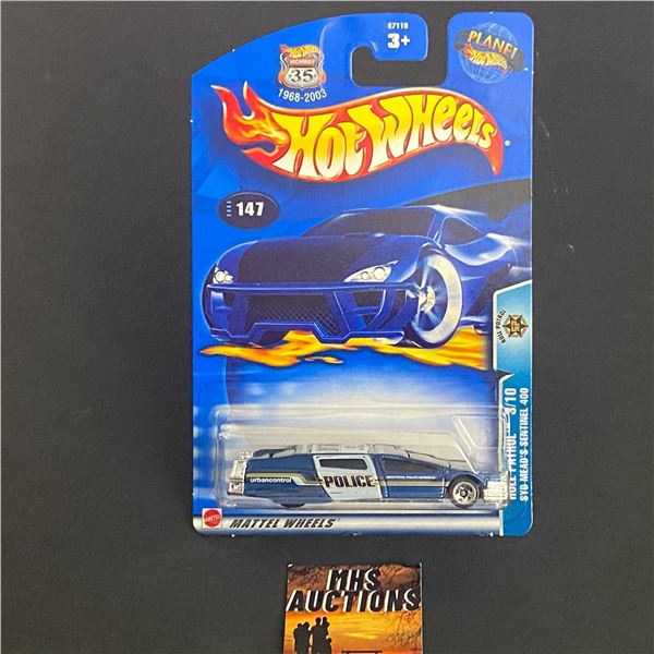 HOT WHEELS ROLLPATROL SYD MEAD'S SENTINEL 400 1/64TH SCALE (ref1186)