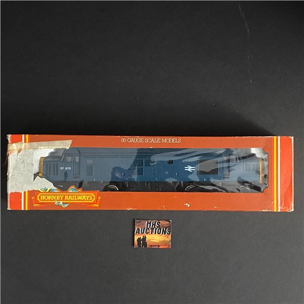 HORNBY RAILWAY R.369 BR CLASS 37 DIESEL BLUE LIVERY WITH BOX