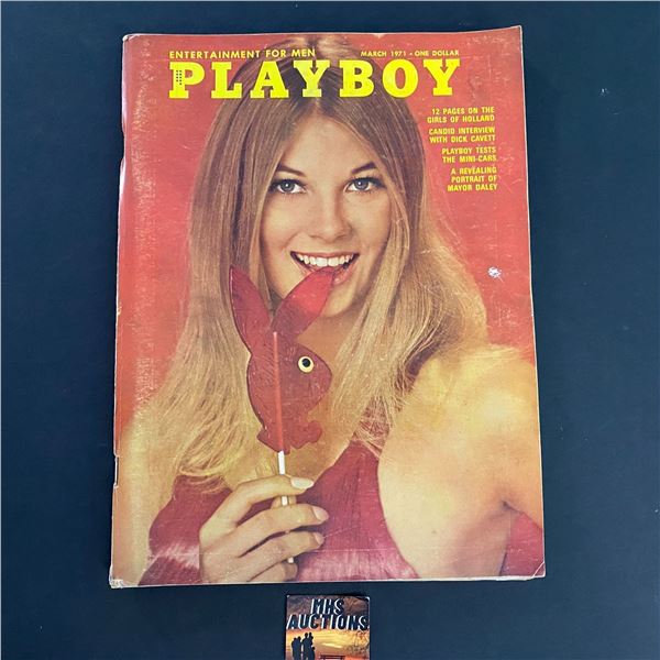 MARCH 1971 ISSUE PLAYBOY MAGAZINE