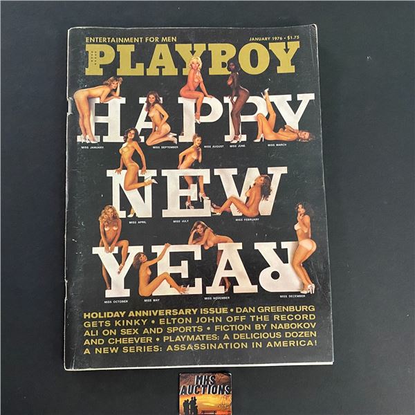 JANUARY 1976 ISSUE PLAYBOY MAGAZINE