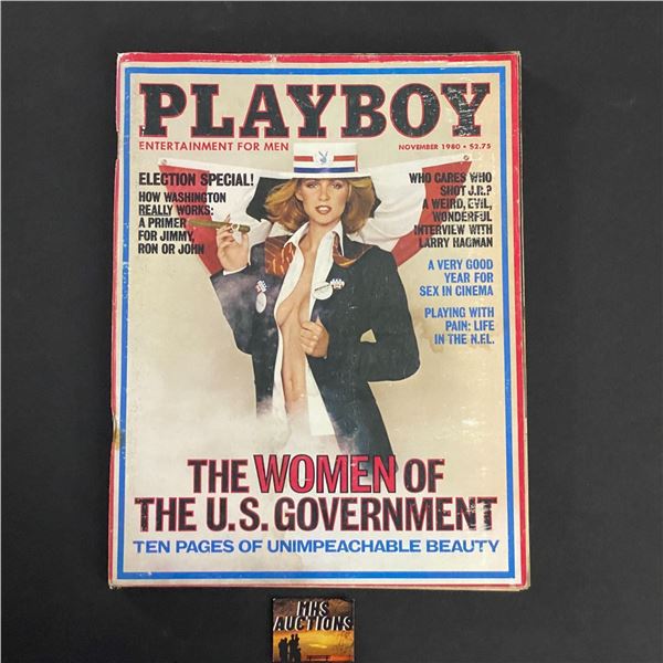 PLAYBOY MAGAZINE NOVEMBER 1980 ISSUE