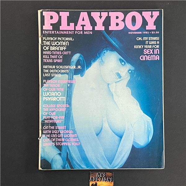 PLAYBOY MAGAZINE NOVEMBER 1982 ISSUE