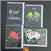 LOT OF 4 MICHAEL GODARD INVITATION CARDS BLANK INSIDE BRAND NEW