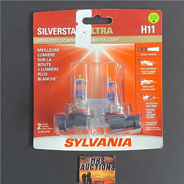 SILVERSTAR ULTRA HEADLIGHTS H11 BRIGHTEST DOWNROAD