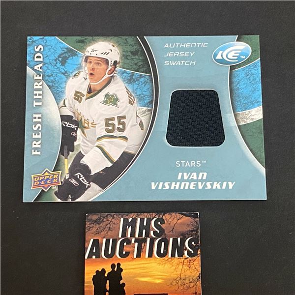2009-10 UPPER DECK ICE IVAN VISHNEVSKIY N.H.L JERSEY CARD (ref2208)